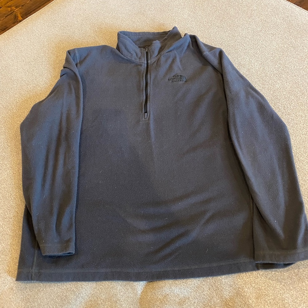 The North Face Dark Grey Fleece Pullover